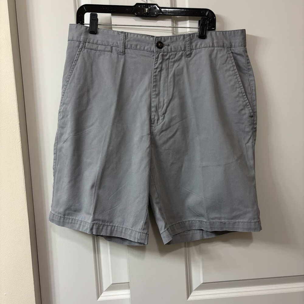 Stone Grey Classic Shorts from St John's Bay, Size 36 Chinos 100 % Cotton